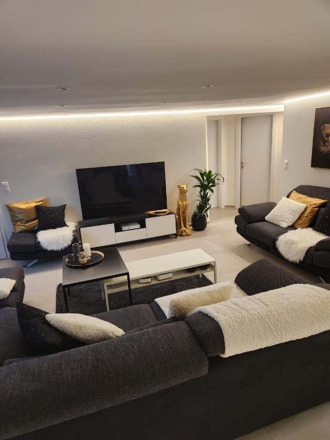 Appartement Moderne Avec Terrasse Et Piscine A Chatel Sur Bex Екстер'єр фото