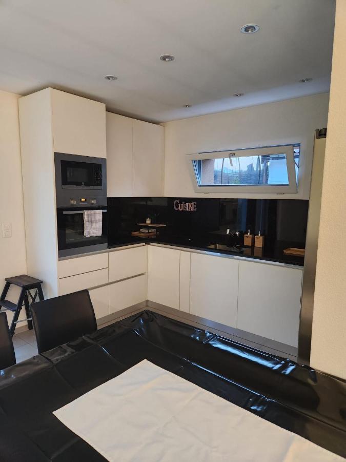 Appartement Moderne Avec Terrasse Et Piscine A Chatel Sur Bex Екстер'єр фото